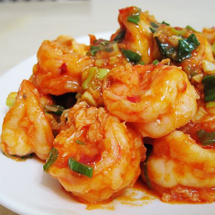 Sichuan Chili Bean Shrimp