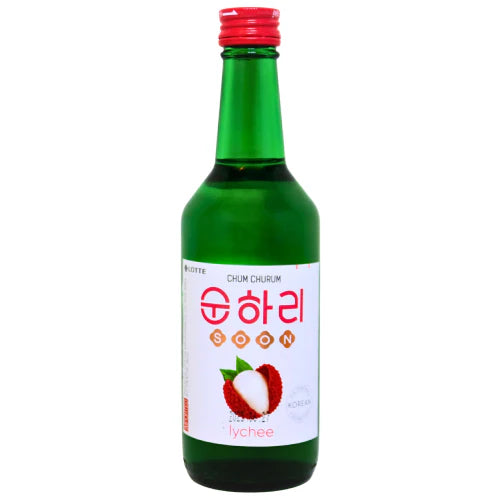 Chum Churum Korean Soju Soon Lychee 12% 360ml