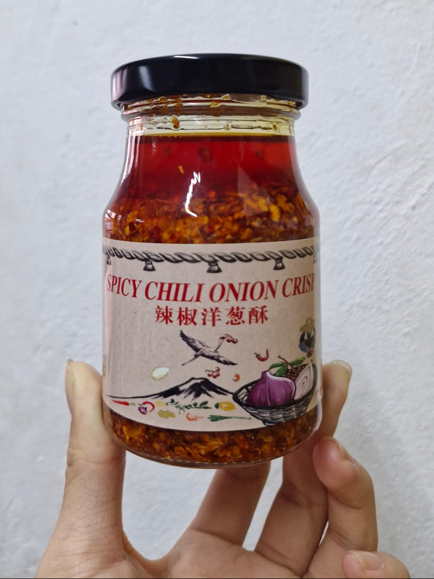 Spicy Chili Onion Crisp 180g