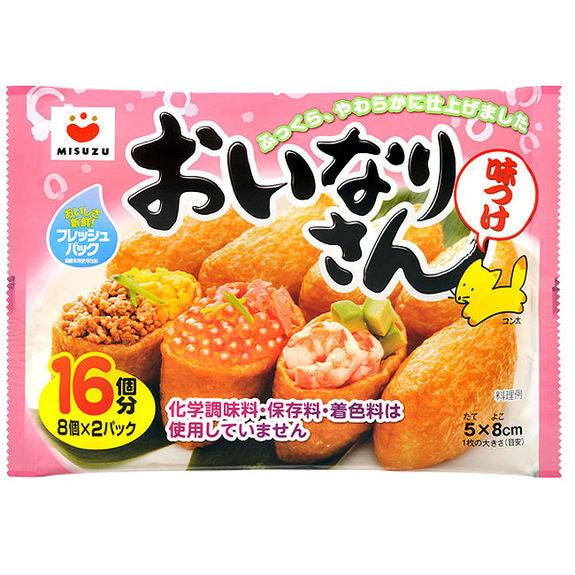 Misuzu Inari Fried Tofu Wraps 16 pieces - Misuzu 壽司用豆皮 16裝