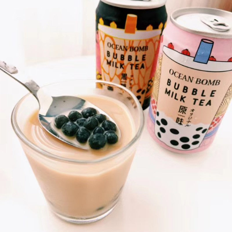 OCEAN BOMB Bubble Milk Tea Original Can