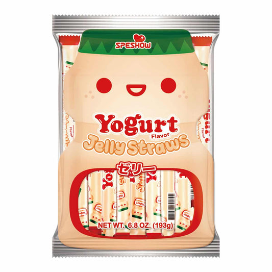 SPESHOW Yogurt Flavor Jelly Straws 193g