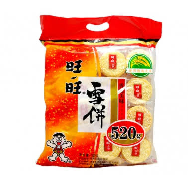 WANTWANT Snow Rice Crackees 520g