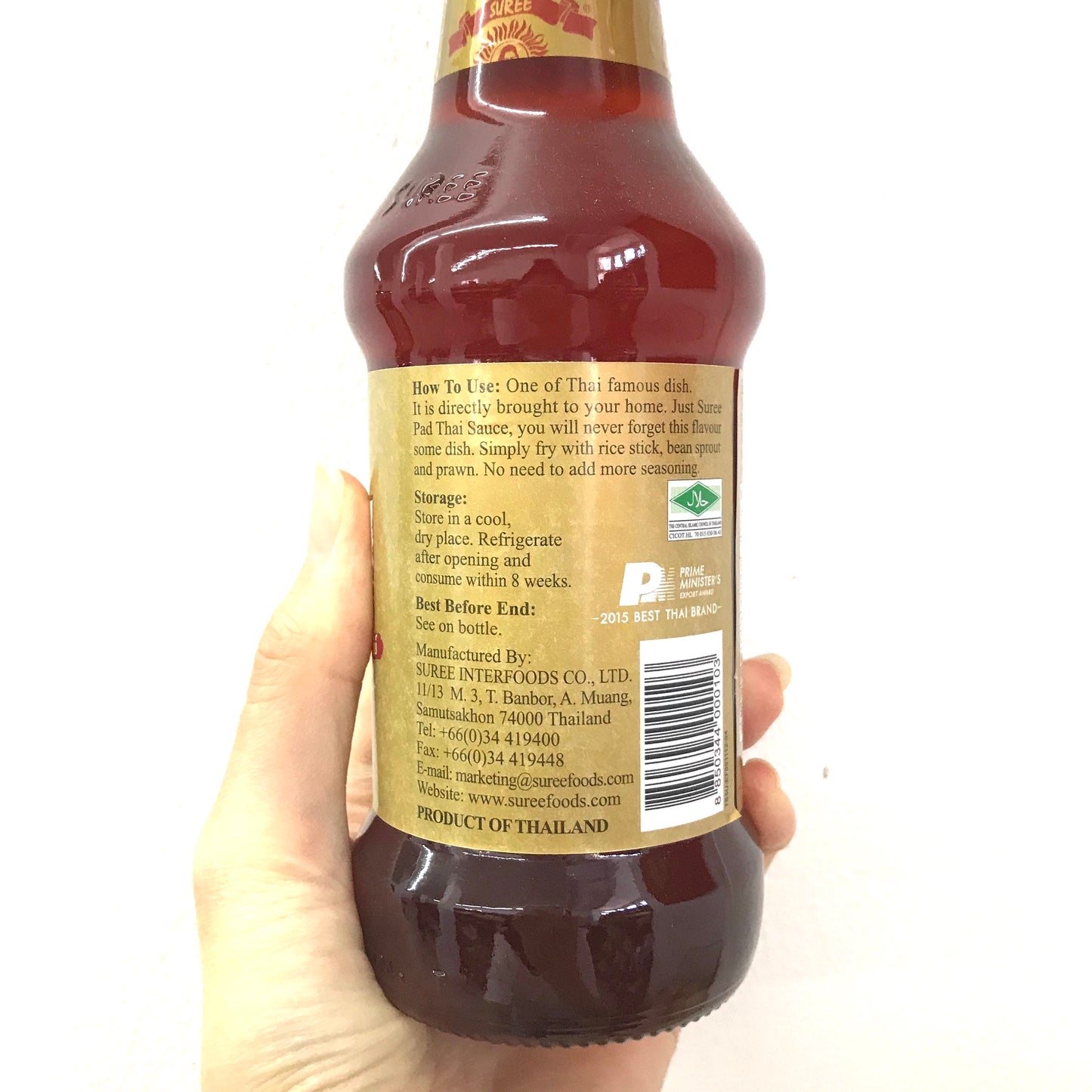 SUREE BRAND Pad Thai Sauce 390g