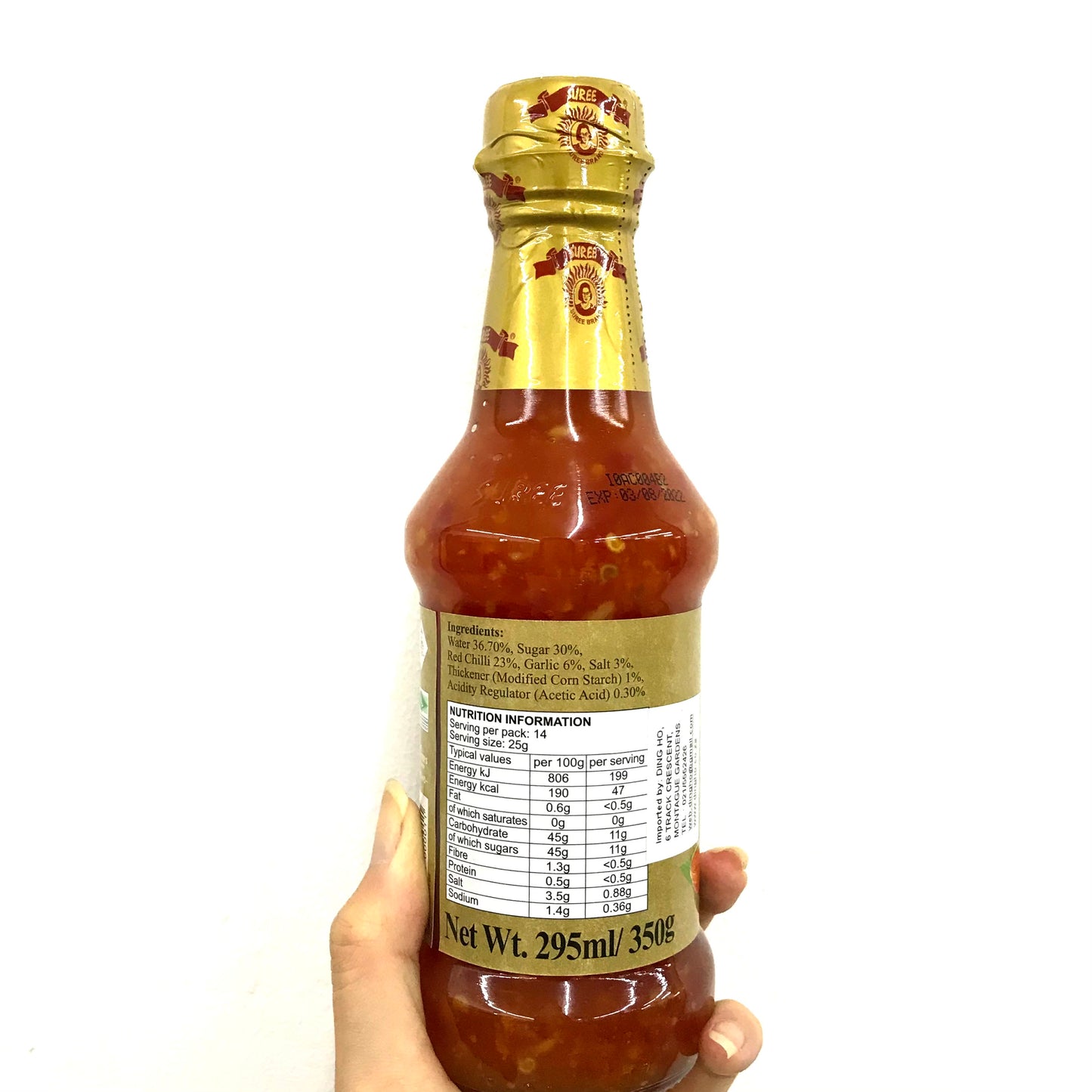 SUREE BRAND Sweet Chili Dipping Sauce 295ml