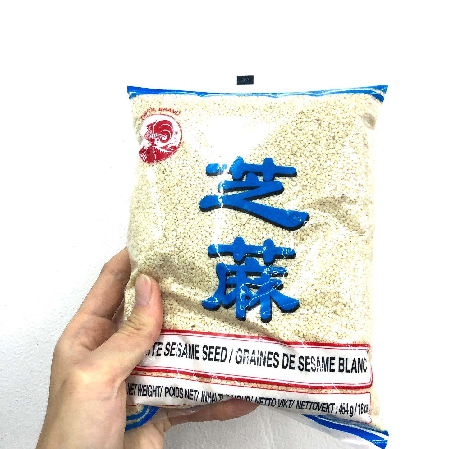 COCK BRAND White Sesame 454g