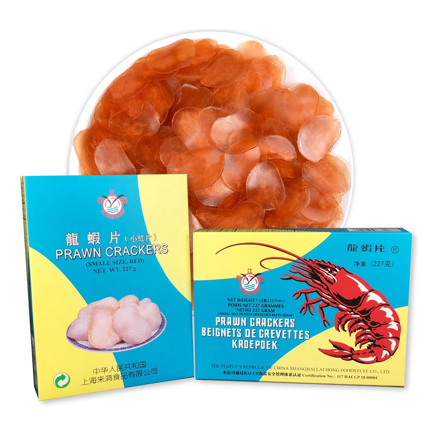 Prawn crackers Mixed Color 227g