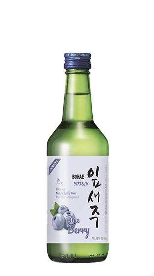 Bohae Yipseju Korean Soju Soon Blueberry Flv 12% 360ml
