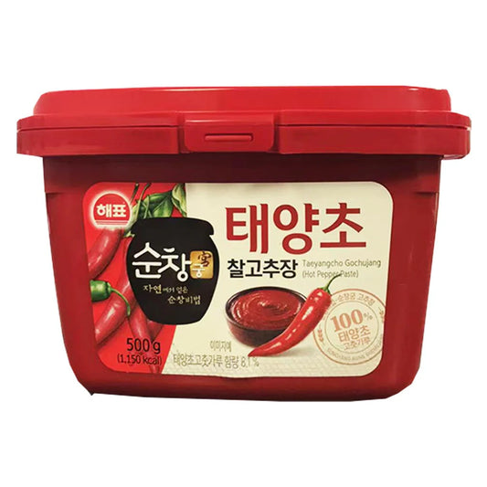 Taeyangcho Korean Gochujang Hot Pepper Paste 500g