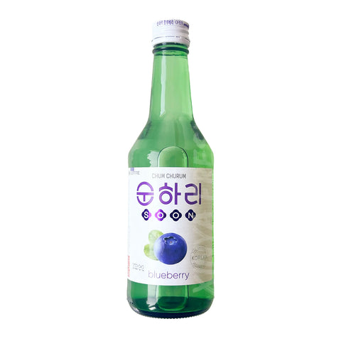Chum Churum Korean Soju Soon Blueberry Flv 12% 360ml