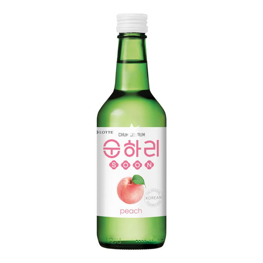 Chum Churum Korean Soju Soon Peach Flv 12% 360ml