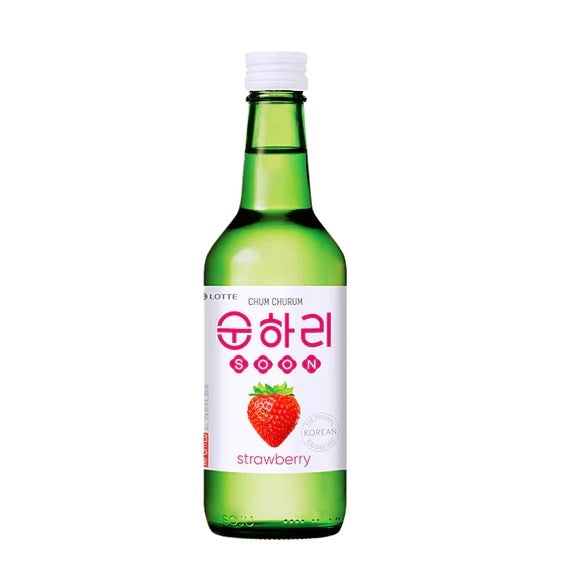 Chum Churum Korean Soju Soon Strawberry Flv 12% 360ml