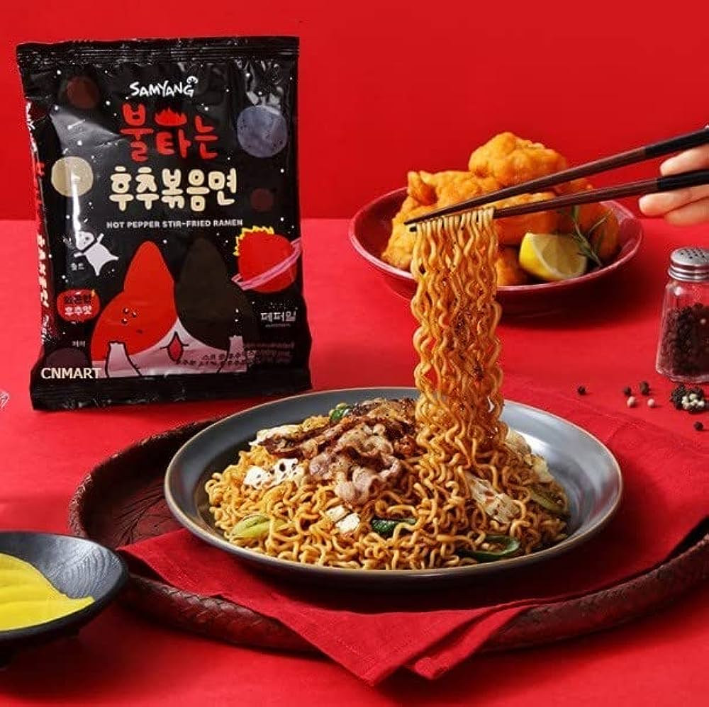 SamYang Hot Pepper Stir-Fried Ramen 120g