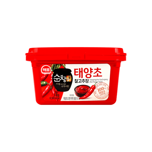 Taeyangcho Korean Gochujang Hot Pepper Paste 1Kg