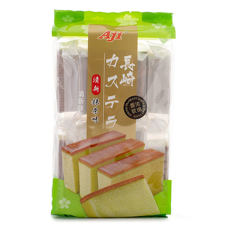 AJI Nagasaki Sponge Cake - Matcha Flavor 330g