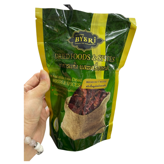 BYSRI Dried Red Thai Chili 100g