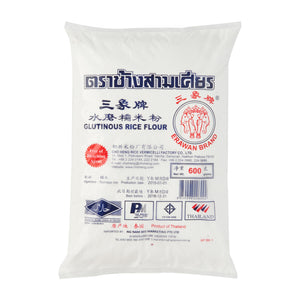 Erawan Glutinous Rice Flour 500g - 三象牌水磨糯米粉