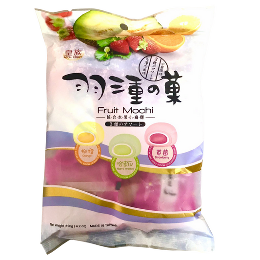 ROYAL FAMILY Mixed Fruit Mochi 120g