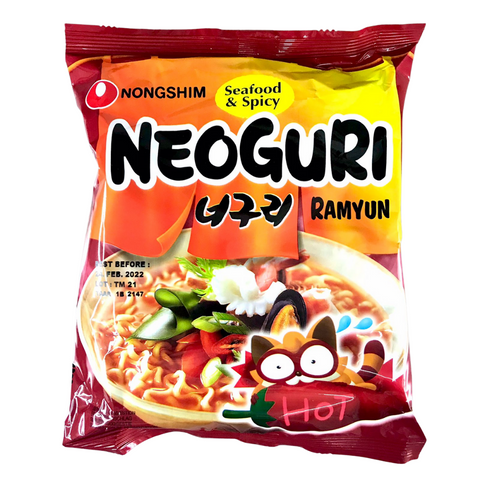 NONGSHIM Neoguri Seafood & Spicy Ramyun Instant Noodles