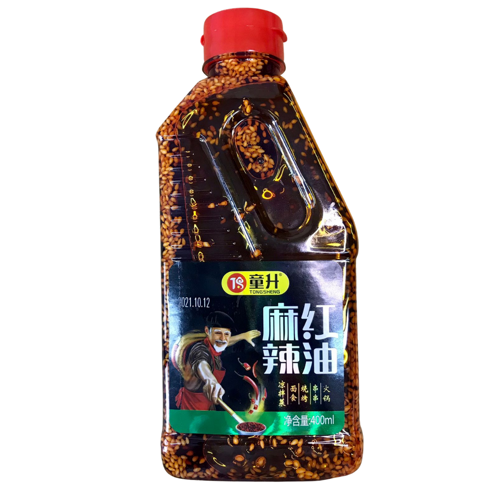 TOMGSHENG Chili Oil with Sesame seeds 400ml