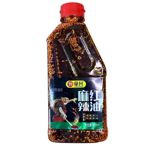TOMGSHENG Chili Oil with Sesame seeds 400ml