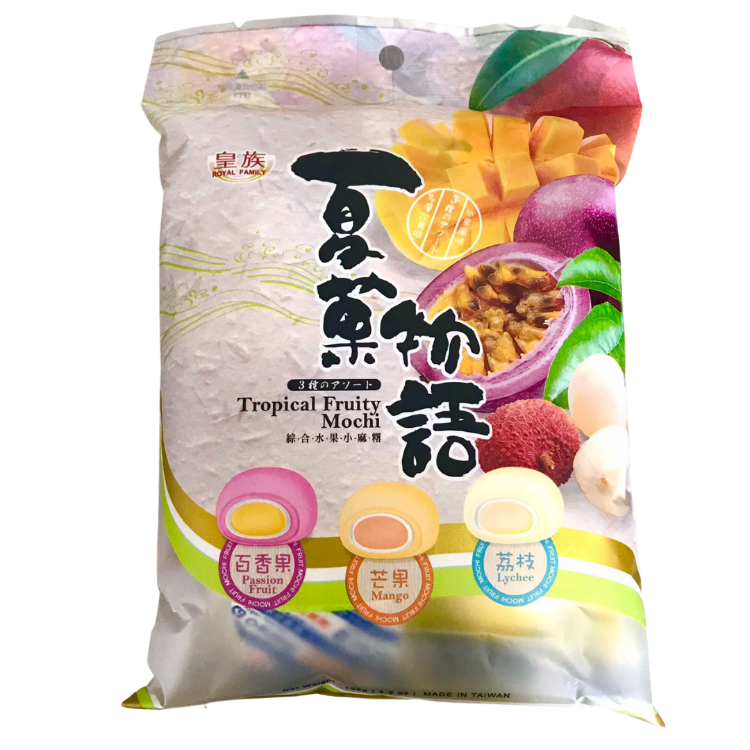 ROYAL FAMILY Tropical Fruit Mochi 120g