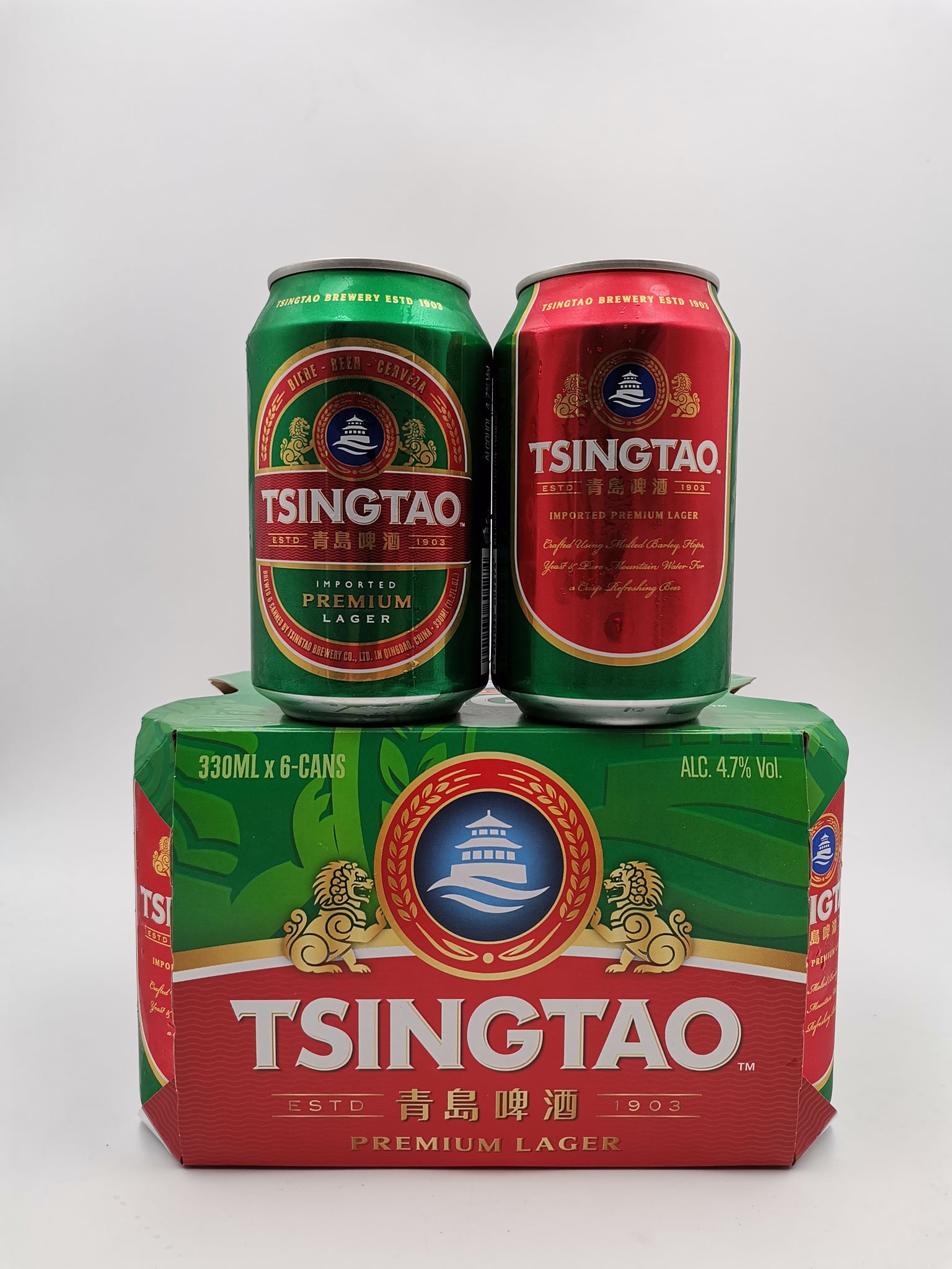 Tsingtao Beer 330ml 6 pack Sun Sun Asian Food