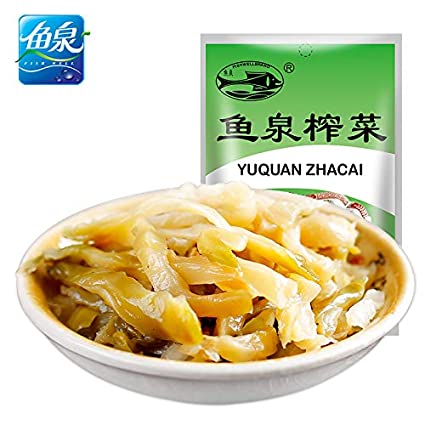 YUQUAN Zha Cai Pickled Mustard Root 80g