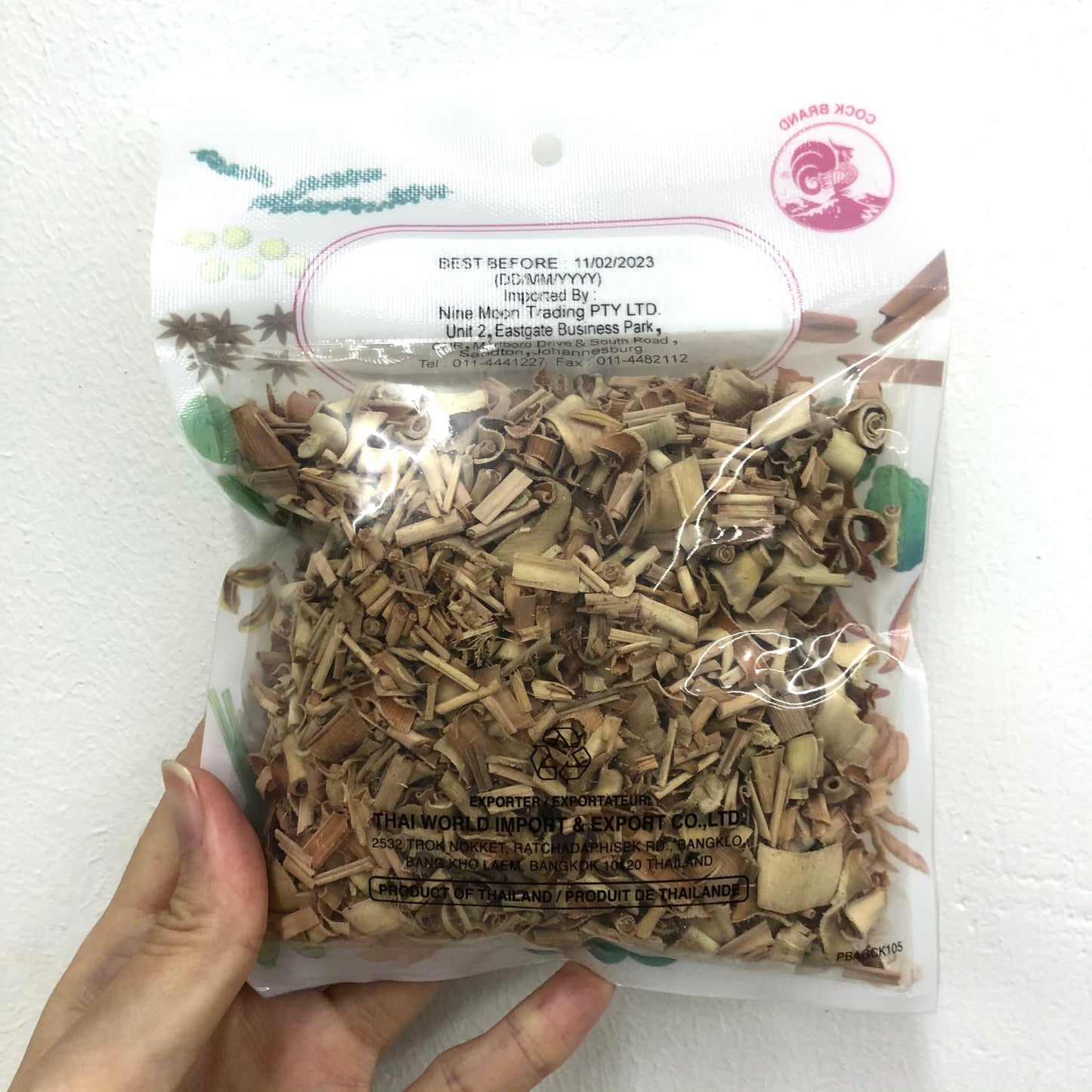 Cock Brand Dried Lemongrass 50g