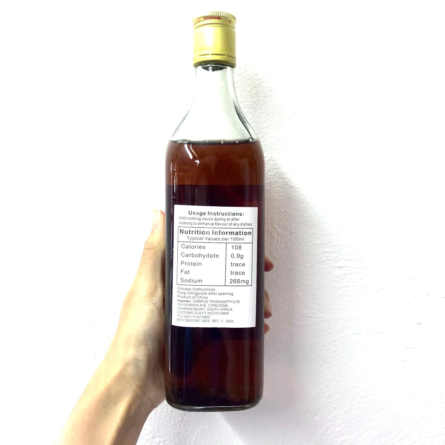 GOLD PLUM Shaoxin Hua Diao Cooking Wine 600ml