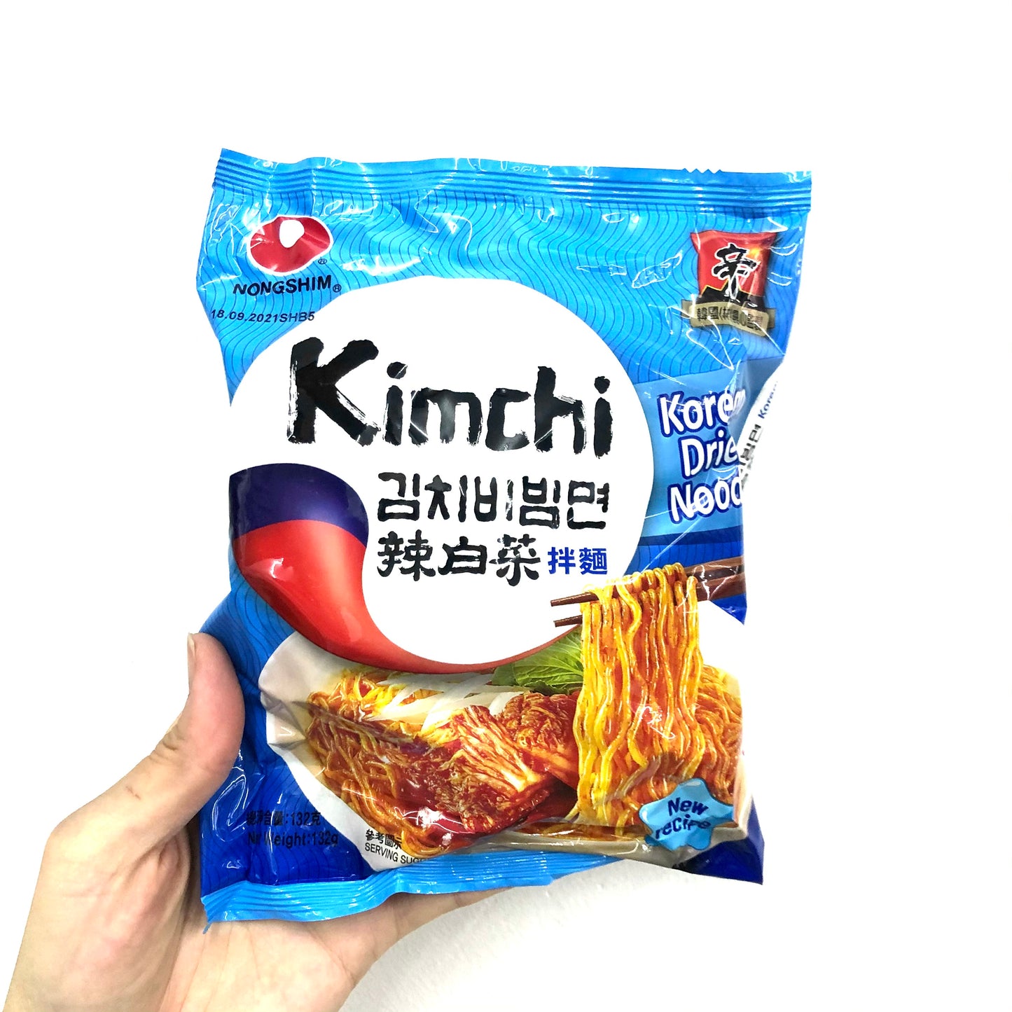 NONGSHIM Korean Kimchi Dry Noodle 132g
