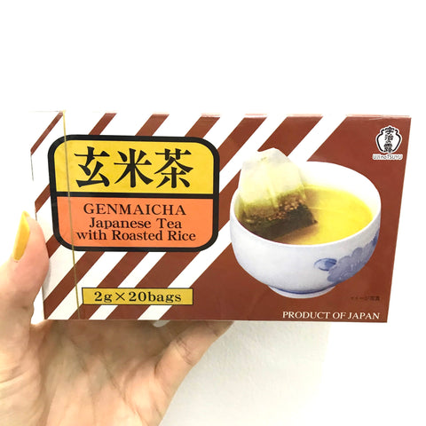 UJInoTSUYU Genmaicha Japanese Tea with Roasted Rice 20 teabags