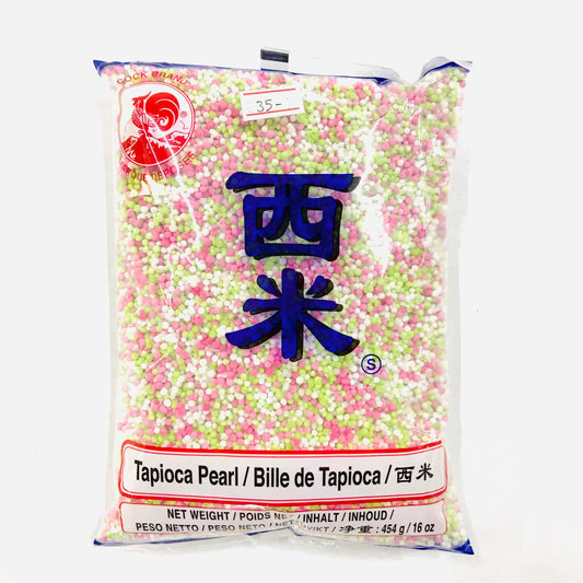 COCK BRAND Tapioca Sago Pearl 454g