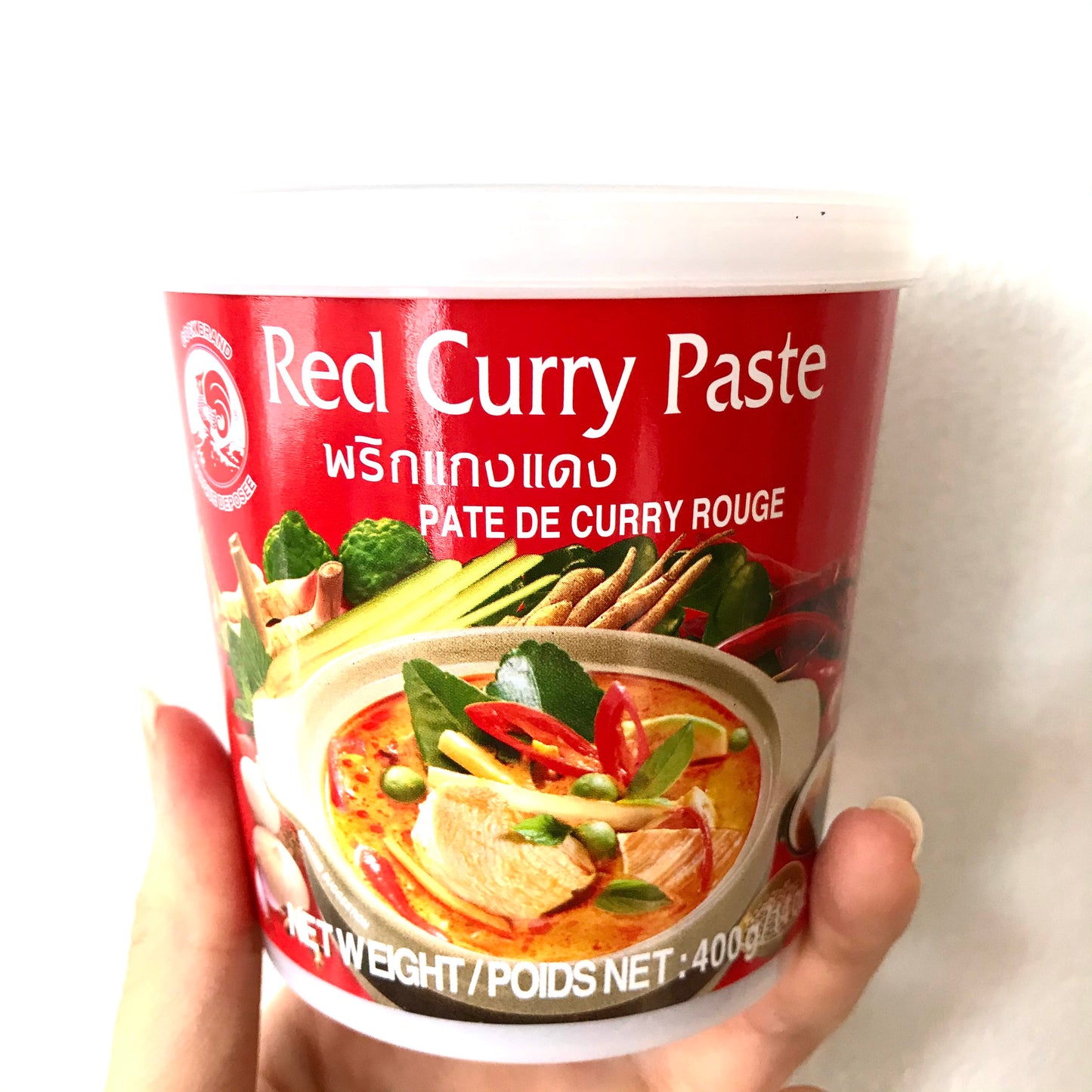 COCK Brand Red Curry Paste 400g