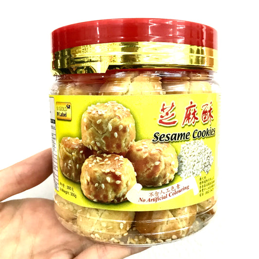 GOLD LABEL Baked Sesame Cookies 300g