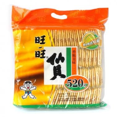 WANTWANT Sanbei Rice Crackers 520g