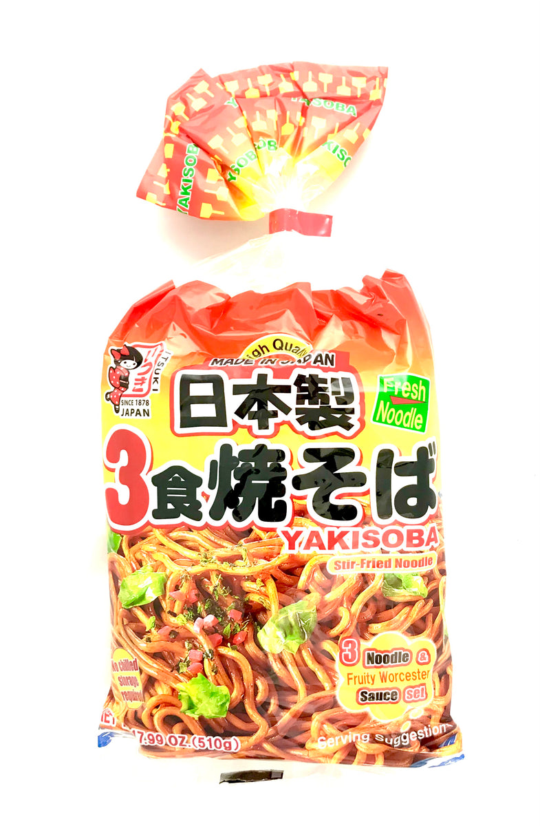 ITSUKI Yakisoba Stir-Fried Noodles 510g – Sun Sun Asian Food