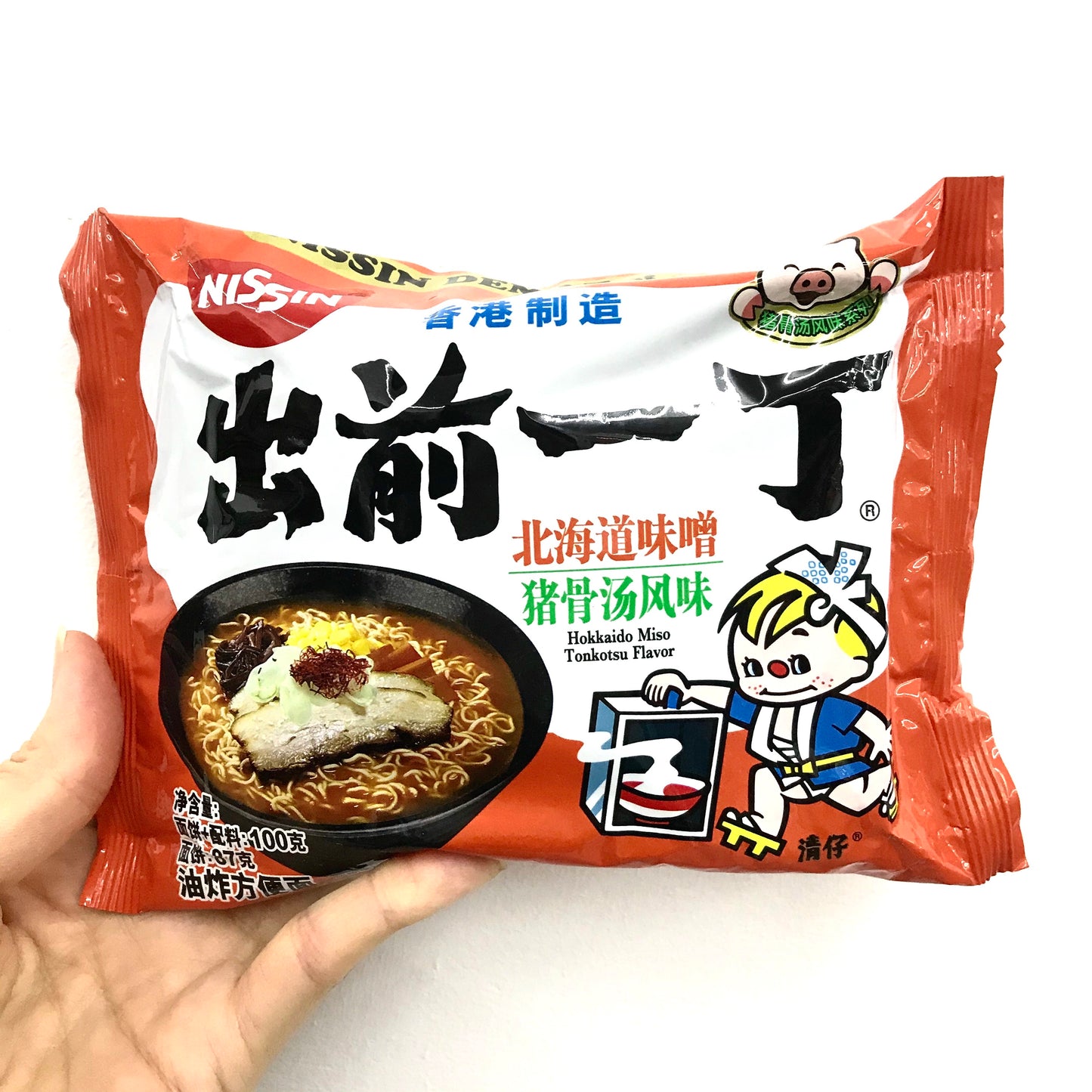 NISSIN DEMAE RAMEN - Hokkaido Miso Tonkotsu Flavor 100g