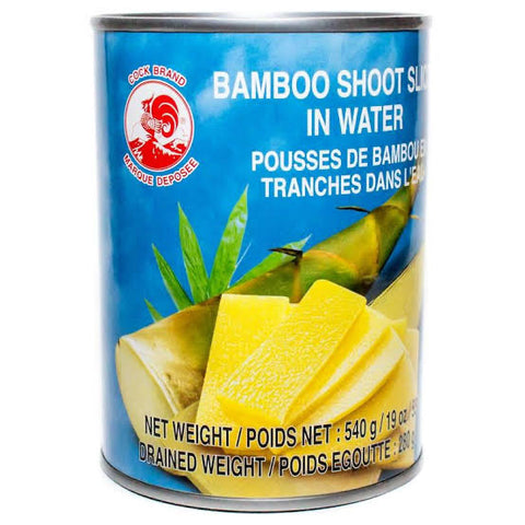 Cock Brand Bamboo Shoot Slices in Water 540g