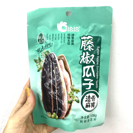 CHACHA Roasted Sunflower Ratten Pepper Flavor 108g