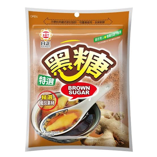 SUN RIGHT Black/Brown Sugar 300g
